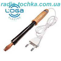 Паяльник 100W 220V з деревяною ручкою LOGA