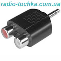 Перехiдник шт.3.5 х 2гн.RCA COLD