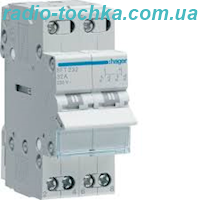 Перемикач I-0-II з загальним виходом зверху, 2пол.32A/230B