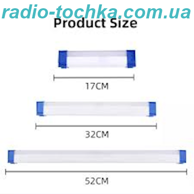 Переносна лампа на акумуляторі Т530 USB Emergency light TUBE 17 см