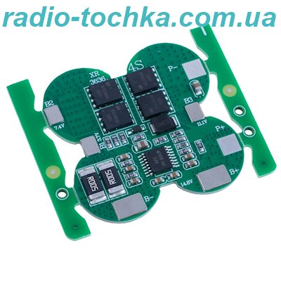 Плата захисту Li-ion 18650 PCB(BMS) 3.7-16.8V 15A