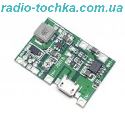 Плата зарядки Li-Ion акумуляторів USBtype-c на TP4056 J5019 із захистом Iразр=2А