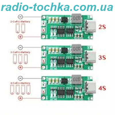 Плата защиты Li-ion 18650 PCB(BMS) 3s 12.6V 2A