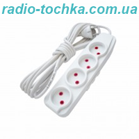 Подовжувач RIGHT HAUSEN 4 розєми/1,5 м NEW