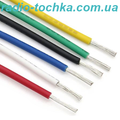 Провід монтажний 16AWG (50*0.17) UL3239 силіконовий червоний (3KV)