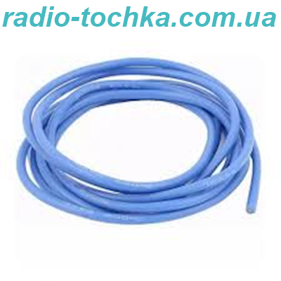 Провід монтажний 20AWG (100*0.08) супергнучкий силіконовий синій