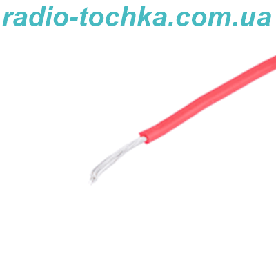 Провід монтажний 22AWG (60*0.08) силіконовий червоний