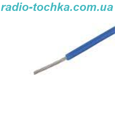 Провід монтажний 26AWG (30*0,08) силіконовий синій