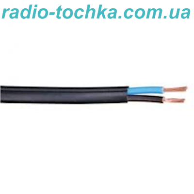 Провод ШВВП 2х1.5 кв.мм черный