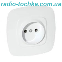 Розетка вбудована без з/к 16А 250V біла