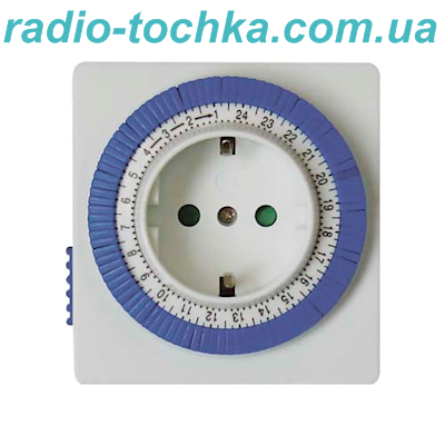 Розетка з таймером ТМ32 (добов) 3500W /16A/230V