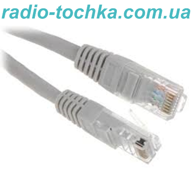 Шнур мережевий "кручена пара" LAN CAT5 10м