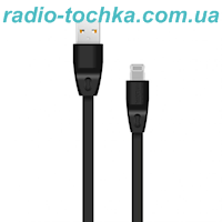 Шнур шт.USB x Lightning/iPhone WALKER C320 2.1A black