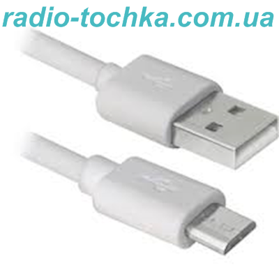 Шнур шт.USB x шт.micro USB 2.1A 1m GMC-02MLB