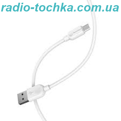 Шнур шт.USB x шт.microUSB Borofone BX16 2.4A 1м White