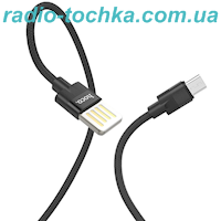 Шнур шт.USB x шт.microUSB HOCO U55 Outstanding 1.2м (black)