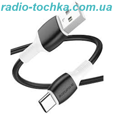 Шнур шт.USB x шт.Type-C Borofone BX84 3A 1м White