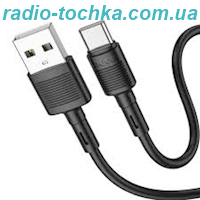 Шнур шт.USB x шт.Type-C HOCO X83 3A 1м Black