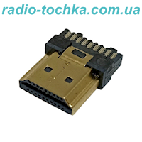 Штекер HDMI-W 19pin на кабель