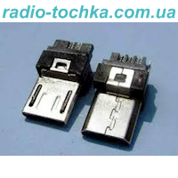 Штекер miniUSB 10pin USB-06-MS-90