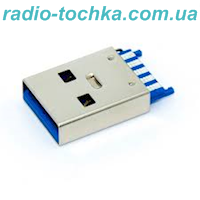 Штекер USB "A-M" V3.0 на кабель