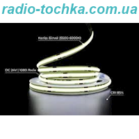 Стрічка н/біла COB 480 шт/м Premium BIOM Professional 24V  12.5W 4000-4500K