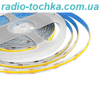 Стрічка світлодіодна біла 6500K COB 320 шт./м 1A 12W 12V