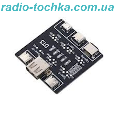 Тестер для перевірки дата кабелів DT3 USB, MicroUSB, Type-C, Lightning