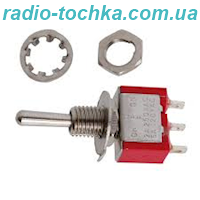 Тумблер мікро 1x3 (3oin) SMTS103 8.1x5.4x7мм