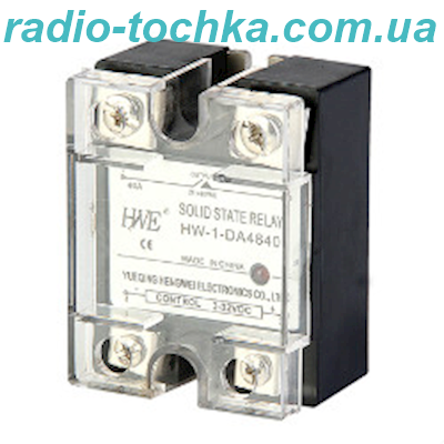 Твердотіле реле HW-1-DA4860 480VAC/60A, Input:3-32VDC