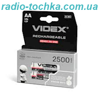 Videx 2500mAh AA 1.2V акумулятор