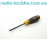 Викрутка дерев"яний пластик PH2 6x100 CrV  СИЛА