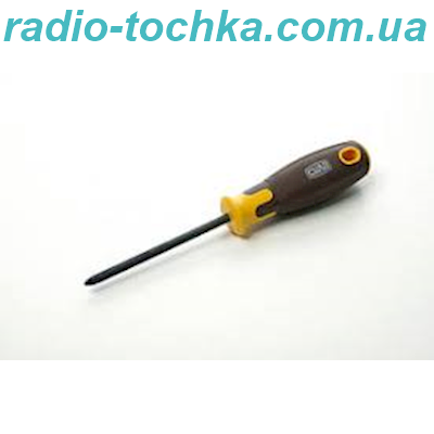 Викрутка дерев"яний пластик PH2 6x100 CrV  СИЛА