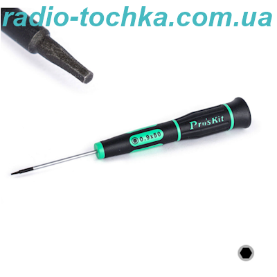 Викрутка прецизійна шестигранна ProsKit SD-081-H2