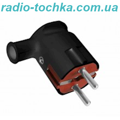 Вилка RIGHT HAUSEN STANDARD кутова з/з чорна HN-021102 NEW