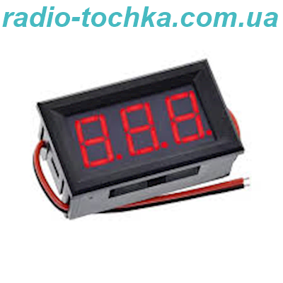 Вольтметр AC 70-500V червоний змінний струм