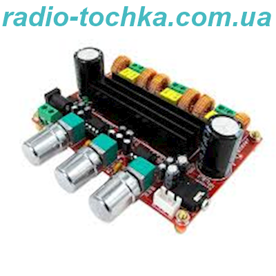 XH-M139 2.1-канальна плата цифрового підсилювача TPA3116D2, 12-24V, 2x50W+100W