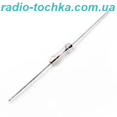 Запобіжник скляний з виводами (міні) 2А 250V
