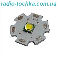 20W світлодіод білий CREE 4000K 12V на пiдкладцi D=20мм