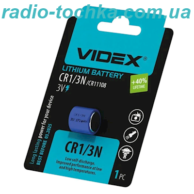 CR1 3V Videx батарейка