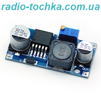 DC/DC понижуючий імпульсний перетворювач in 4.5-50V out 3-35V 3A КПД 92%  (на LM2596HVS)150кГц