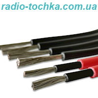 Кабель PV1-F 6mm2 BLACK для сонячних панелей