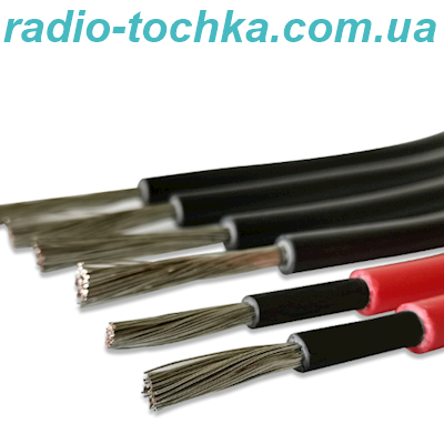 Кабель PV1-F 6mm2 BLACK для сонячних панелей