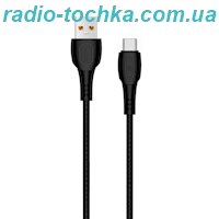 Кабель USB WALKER C325 Type-C black
