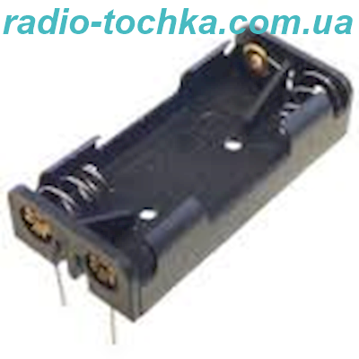 Касетниця під батарейку 2хAA під пайку