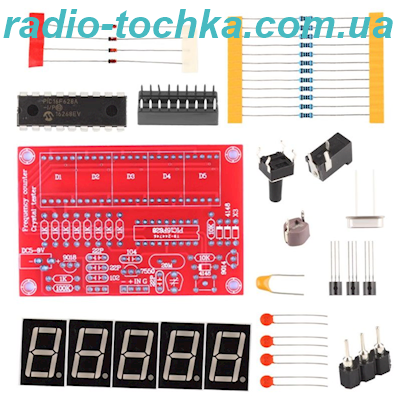 KIT Частотомір 1Hz-50MHz тестер кварців