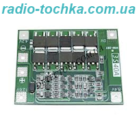 Контролер BMS заряду - розряду 3S Li-Ion акумуляторів 18650 I=40A