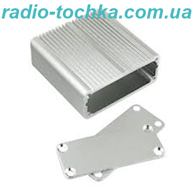 Корпус алюмінієвий 45x45x18.5мм aluminum case SILVER