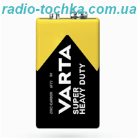 Крона 9V 6F22 Varta Superlife