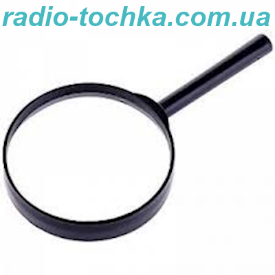 Лінза (лупа) ручна 3x d=75мм Magnifier QK-7506